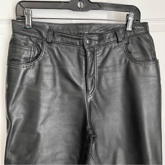 LEATHER PANTS BY THE LEATHER RANCH - Picture 3 of 10